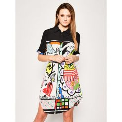 Sukienka koszulowa Desigual Arty 20SWVW85. Sukienki damskie Desigual, l, bez wzorów, z wiskozy, z koszulowym kołnierzykiem, bez rękawów, koszulowe. W wyprzedaży za 399,00 zł.