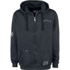 Bejsbolówki męskie: Motörhead EMP Signature Collection Bluza z kapturem rozpinana ciemnoszary