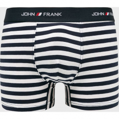 John Frank - Bokserki (3-pack). Czarne bokserki męskie marki John Frank, z bawełny. W wyprzedaży za 59,90 zł.