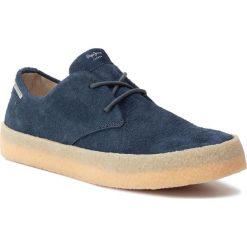 Półbuty PEPE JEANS - Lemmy PMS10248 Navy 595. Niebieskie półbuty męskie Pepe Jeans, na co dzień, bez wzorów, z jeansu, klasyczne, bez zapięcia. W wyprzedaży za 229,00 zł.