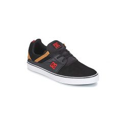 Buty DC Shoes HEATHROW VULC M SHOE BC1. Czarne trampki męskie marki DC Shoes, bez wzorów, bez zapięcia. Za 303,20 zł.