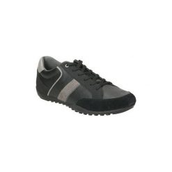 Buty Geox U943GA. Czarne trampki męskie Geox, bez wzorów, bez zapięcia. Za 359,03 zł.