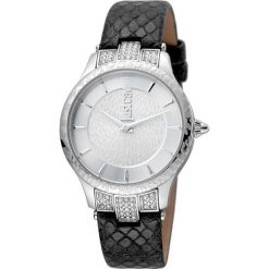 Just Cavalli Animal JC1L004L0015. Czarne zegarki damskie Just Cavalli, szklane. W wyprzedaży za 484,00 zł.