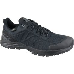Czarne Buty biegowe Reebok Astroride Trail Gtx 2.0 M DV5956. Czarne buty sportowe męskie Reebok, z materiału, bez zapięcia, do biegania. W wyprzedaży za 389,00 zł.