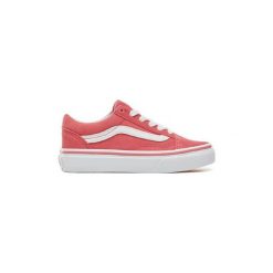 Buty Dziecko Vans OLD SKOOL ROSA. Różowe trampki dziewczęce Vans, bez wzorów, bez zapięcia. Za 233,54 zł.