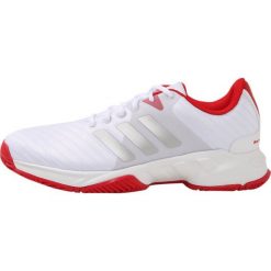 Buty do tenisa męskie: adidas Performance BARRICADE COURT 3 Obuwie multicourt white/silver/scarle
