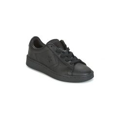 Buty Dziecko Converse PL 76 OX YOUTH. Czarne trampki chłopięce Converse, bez wzorów, bez zapięcia. Za 159,20 zł.