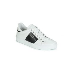 Buty John Galliano 6744. Białe trampki męskie marki John Galliano, bez wzorów, bez zapięcia. Za 1089,00 zł.