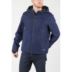 SuperDry Kurtka Niebieski. Niebieskie płaszcze męskie Superdry, na wiosnę, m, bez wzorów, z poliesteru, bez kaptura. Za 654,95 zł.