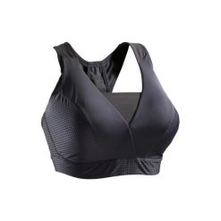 Stanik fitness kardio 900. Czarne buty sportowe damskie marki DOMYOS, xl, z elastanu. Za 79,99 zł.