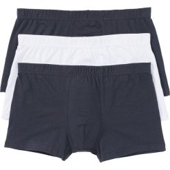 Luźniejsze spodnie z dżerseju z lampasami z nadrukiem bonprix czarny. Bokserki męskie bonprix. Za 109,99 zł.