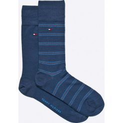 Tommy Hilfiger - Skarpety (2-pack). Czarne skarpetki męskie marki TOMMY HILFIGER, z bawełny. W wyprzedaży za 49,90 zł.