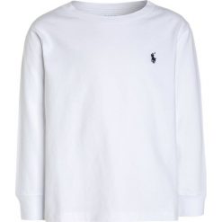 Polo Ralph Lauren BASIC Bluzka z długim rękawem white. Białe bluzki dziewczęce bawełniane marki Polo Ralph Lauren, z długim rękawem. Za 129,00 zł.