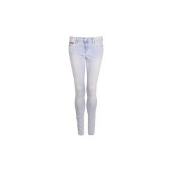 Spodnie z pięcioma kieszeniami Tommy Hilfiger DW0DW01921 / Nora. Niebieskie spodnie damskie TOMMY HILFIGER. Za 199,00 zł.