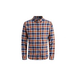 Koszule z długim rękawem Jack Jones 12155371 WASHINGTON. Niebieskie koszule męskie Jack & Jones, s, bez wzorów, bez kołnierzyka, z długim rękawem. Za 151,74 zł.