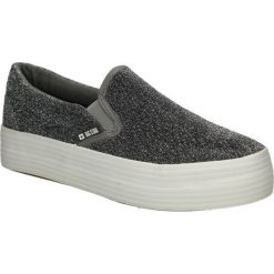 CREEPERSY BIG STAR U274017. Czarne półbuty damskie marki BIG STAR, bez wzorów, retro, bez obcasa, bez zapięcia. Za 49,99 zł.