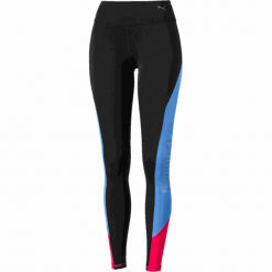 Puma spodnie Be Bold Full Tight Puma Black-Blue Glimmer S. Niebieskie spodnie damskie Puma, s. Za 255,00 zł.