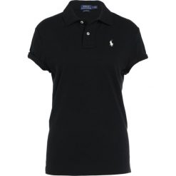 Polo Ralph Lauren BASIC Koszulka polo black. Czarne bluzki damskie Polo Ralph Lauren, xs, z bawełny, polo. W wyprzedaży za 439,20 zł.