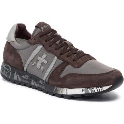 Sneakersy PREMIATA - Eric 4002 Grey. Pomarańczowe sneakersy męskie Premiata, bez zapięcia. W wyprzedaży za 519,00 zł.