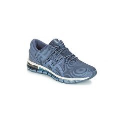 Buty Asics GEL-QUANTUM 360 5. Niebieskie trampki męskie Asics, bez wzorów, bez zapięcia. Za 580,30 zł.