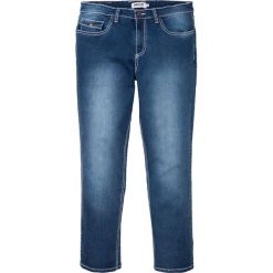 Dżinsy ze stretchem Regular Fit Straight bonprix niebieski "stone”. Niebieskie jeansy męskie bonprix, m, bez wzorów. Za 134,99 zł.