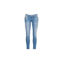Jeansy slim fit Le Temps des Cerises PULP CUT. Niebieskie jeansy damskie marki Le Temps Des Cerises, bez wzorów, z jeansu. Za 439,00 zł.