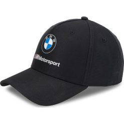Czapka z daszkiem PUMA - BMW M Msp Cap M021769 01 Anthracite. Czarne czapki damskie Puma, z bawełny. W wyprzedaży za 119,00 zł.