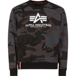 Bluza Alpha Industries Basic 178302C. Zielone bluzy męskie Alpha Industries, m, bez wzorów, z bawełny, bez kołnierzyka, bez rękawów, bez kaptura. W wyprzedaży za 239,00 zł.
