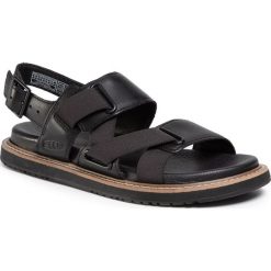 Sandały KEEN - Lana Z-Strap Sandal 1022581 Black/Black. Czarne klapki damskie Keen, bez wzorów, ze skóry, bez obcasa. W wyprzedaży za 299,00 zł.