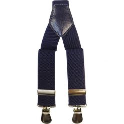 Granatowe szelki Unisex - 2,5cm X3. Szare szelki męskie . Za 26,10 zł.