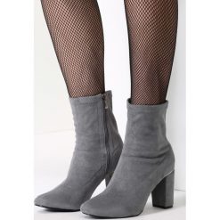 Szare Botki The Best For You. Szare botki damskie marki vices, na wysokim obcasie. Za 89,99 zł.
