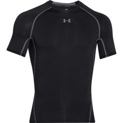 T-shirty męskie: Under Armour HeatGear kompresji T-shirt – mężczyzn – black_s