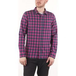 Vans Alameda II Koszula Różowy Fioletowy. Różowe koszule męskie Vans, m, w kratkę, z bawełny, bez kołnierzyka, z długim rękawem. Za 283,95 zł.