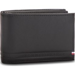 Duży Portfel Męski TOMMY HILFIGER - Selvedge Emboss Mini AM0AM04170 002. Czarne portfele męskie TOMMY HILFIGER, ze skóry. Za 299,00 zł.