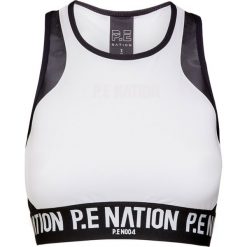 Top P.E NATION CENTRE FORWARD. Białe topy damskie Pe Nation, z nadrukiem, z gumy, bez kołnierzyka. Za 550,00 zł.