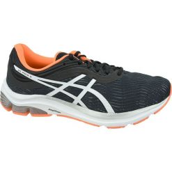 Asics Gel-Pulse 11 1011A550-003 44 Czarne. Czarne buty sportowe męskie Asics, bez zapięcia, do biegania. W wyprzedaży za 329,99 zł.