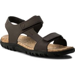 Sandały męskie: Sandały GEOX – U S. Strada C U8224C 0009B C6027 Ebony