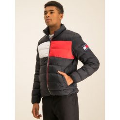 Kurtka puchowa Tommy Jeans Tjm Essential Down DM0DM07364. Czarne kurtki męskie Tommy Jeans, m, bez wzorów, z jeansu, bez kaptura. W wyprzedaży za 629,00 zł.