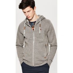 Bluza z kapturem - Szary. Szare bluzy męskie rozpinane marki House, l, z kapturem. Za 129,99 zł.