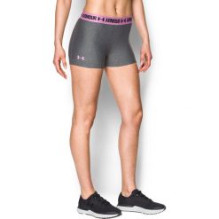 Spodenki sportowe męskie: Under Armour Spodenki damskie HG Armour Short szaro-fioletowe r. S (1297899-103)