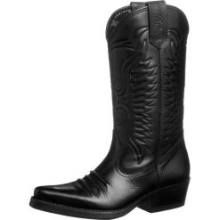 Kentucky's Western Kowbojki i Buty motocyklowe black. Czarne kowbojki damskie marki Kentucky's Western, z materiału. Za 509,00 zł.