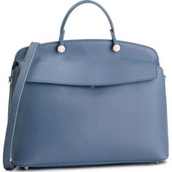Torebka FURLA - My Piper 1008812 B BUF1 OAS Piombo f. Niebieskie torebki klasyczne damskie Furla, bez wzorów, ze skóry, klasyczne, bez dodatków. W wyprzedaży za 1129,00 zł.