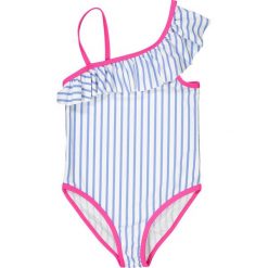 Jednoczęściowy kostium kąpielowy w paski 3-12 lat. Szare stroje jednoczęściowe dziewczęce marki La Redoute Collections, w paski. Za 35,24 zł.