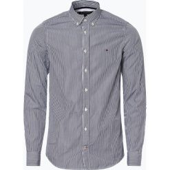 Tommy Hilfiger - Koszula męska, niebieski. Niebieskie koszule męskie TOMMY HILFIGER, xl, w paski, eleganckie, bez kołnierzyka, bez rękawów. Za 249,95 zł.