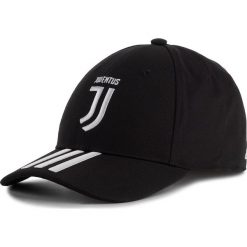 Czapka z daszkiem adidas - Juve C40 Cap DY7527 Black/White/Actpnk. Czarne czapki męskie Adidas, bez wzorów, z bawełny. Za 79,95 zł.