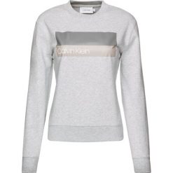 Bluza Calvin Klein K20K200922. Szare bluzy damskie Calvin Klein, m, bez wzorów, z bawełny, bez rękawów, bez kaptura. W wyprzedaży za 259,00 zł.