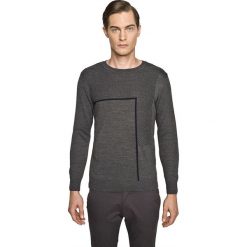 Sweter slam półgolf szary. Szare swetry męskie marki Recman, m, bez wzorów, z golfem, bez kaptura. Za 229,00 zł.