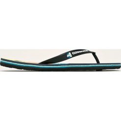 Quiksilver - Japonki. Czarne kapcie męskie Quiksilver, z gumy, bez zapięcia. Za 79,90 zł.