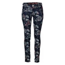 Desigual Spodnie Damskie Floc 28 Ciemnoniebieski. Czarne jeansy damskie Desigual. W wyprzedaży za 332,00 zł.