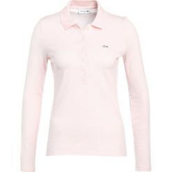 Lacoste Slim Fit PF784100 Koszulka polo flamingo. Czerwone topy sportowe damskie Lacoste, z elastanu, polo. W wyprzedaży za 359,20 zł.